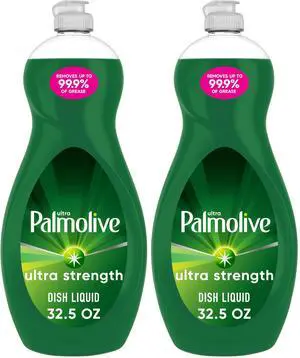 Ultra Strength Liquid Dish Soap, Original Green, 32.5 Fluid Ounce (Pack of 2) Ultra Strength Liquid Dish Soap, Original Green, 32.5 Fluid Ounce (Pack of 2)