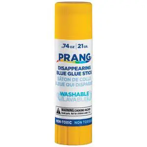 Washable Glue Stick, Blue, .74 Oz., 1 Count Washable Glue Stick, Blue, .74 Oz., 1 Count