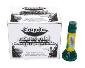 Washable Glue Sticks; Art Tools; 12 ct.; Great for Classroom Projects Washable Glue Sticks; Art Tools; 12 ct.; Great for Classroom Projects