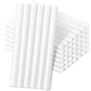 White Hot Glue Sticks, 48 PCS 0.27" Dia x 4" Long Mini Hot Melt Glue Sticks Colored, Adhesive EVA Glue Sticks for Sealing Repairing Stamp DIY Art Handmade Car Craft Decoration Office Project White Hot Glue Sticks, 48 PCS 0.27" Dia x 4" Long Mini Hot Melt Glue Sticks Colored, Adhesive EVA Glue Sticks for Sealing Repairing Stamp DIY Art Handmade Car Craft Decoration Office Project