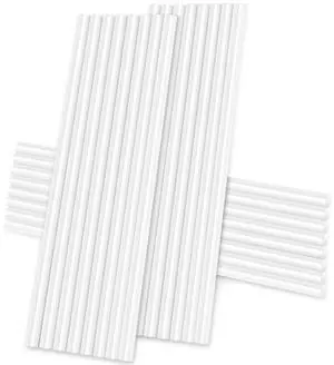 White Hot Glue Sticks, 24PCS Mini Size 0.27" Dia x 8" Long Hot Melt Glue Stick Colored, All Temperature Adhesive EVA Glue Sticks for Repairing Sealing Stamp DIY Art Craft Decoration White Hot Glue Sticks, 24PCS Mini Size 0.27" Dia x 8" Long Hot Melt Glue Stick Colored, All Temperature Adhesive EVA Glue Sticks for Repairing Sealing Stamp DIY Art Craft Decoration