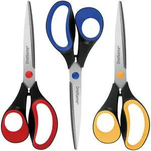 8" Heavy Duty Scissors All Purpose for Office School Crafts,Black 8" Heavy Duty Scissors All Purpose for Office School Crafts,Black