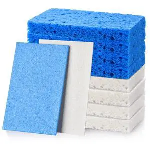 8PCS Compressed Kitchen Sponges for Household Use, Zero Scratch Scrub 8PCS Compressed Kitchen Sponges for Household Use, Zero Scratch Scrub