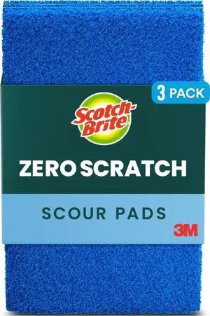 Zero Scratch Scouring Pad, 3 Pack Zero Scratch Scouring Pad, 3 Pack