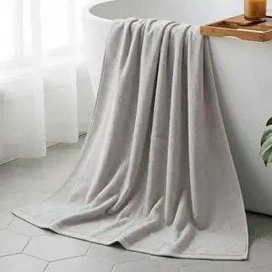 Bath Sheet 35x71 Inch Extra Large 100% Long-Staple Cotton Zero Twist Towel Fog Gray Hotel Spa Quality Plush Towel Super Soft Absorbent Quick Dry for Bathroom Gym Pool Luxury Towel Bath Sheet 35x71 Inch Extra Large 100% Long-Staple Cotton Zero Twist Towel Fog Gray Hotel Spa Quality Plush Towel Super Soft Absorbent Quick Dry for Bathroom Gym Pool Luxury Towel