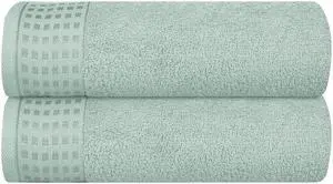 100% Cotton 2 Pack Oversized Bath Towel Set 28x55 Inches, Ultra Soft Highly Absorbant Compact Quickdry & Lightweight Large Bath Towels, Ideal for Gym Travel Camp Pool - Sea Green 100% Cotton 2 Pack Oversized Bath Towel Set 28x55 Inches, Ultra Soft Highly Absorbant Compact Quickdry & Lightweight Large Bath Towels, Ideal for Gym Travel Camp Pool - Sea Green