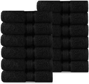 Ultra Soft Washcloths - 12 Pack 100% Ringspun Cotton Facecloth Ultra Soft Washcloths - 12 Pack 100% Ringspun Cotton Facecloth
