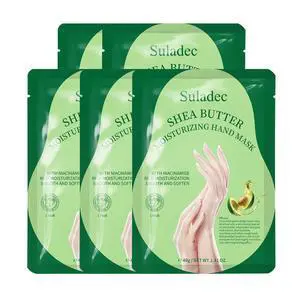 Moisturizing Hand Mask with Shea Butter and Goat Milk, Hydrating Hand Masks for Dry Cracked Hands, Dry Skin Moisturizer for Soft and Smooth Touch Hands - Men Women - 5 Pairs Moisturizing Hand Mask with Shea Butter and Goat Milk, Hydrating Hand Masks for Dry Cracked Hands, Dry Skin Moisturizer for Soft and Smooth Touch Hands - Men Women - 5 Pairs