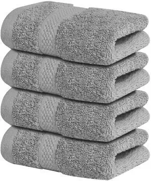 100% Cotton Luxury Wash Cloths for Showering - 4 Pack 100% Cotton Luxury Wash Cloths for Showering - 4 Pack