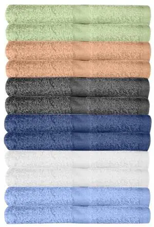 12 Pack Washcloths | Multicolour 100% Cotton Extra Absorbent Face Towels | Soft, Quick Dry Wash Cloths for Bathroom, Spa, Gym, Baby & Travel (12 Packs (12 x 12)) 12 Pack Washcloths | Multicolour 100% Cotton Extra Absorbent Face Towels | Soft, Quick Dry Wash Cloths for Bathroom, Spa, Gym, Baby & Travel (12 Packs (12 x 12))