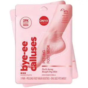 Foot Peel Mask Callus Remover, 2 pack - Dead Skin Remover, Foot Exfoliator, Cracked Heel Treatment, Peeling Callus Removing Foot Mask Pedicure Kit For Smooth Soft Healthy Feet Foot Peel Mask Callus Remover, 2 pack - Dead Skin Remover, Foot Exfoliator, Cracked Heel Treatment, Peeling Callus Removing Foot Mask Pedicure Kit For Smooth Soft Healthy Feet