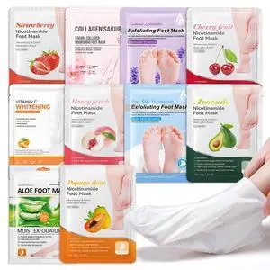 10PCS Moisturizing Foot Mask Set for Dry Cracked Feet, Foot Care Kit 10PCS Moisturizing Foot Mask Set for Dry Cracked Feet, Foot Care Kit