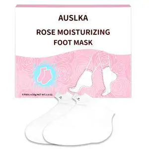 Moisturizing Foot Mask, Moisturizing Socks, Hydrating Moisturizer Sock for Dry Cracked Feet Heel, Leave Your Feet Moisture and Smooth(Shea Butter) - 6 Packs Moisturizing Foot Mask, Moisturizing Socks, Hydrating Moisturizer Sock for Dry Cracked Feet Heel, Leave Your Feet Moisture and Smooth(Shea Butter) - 6 Packs