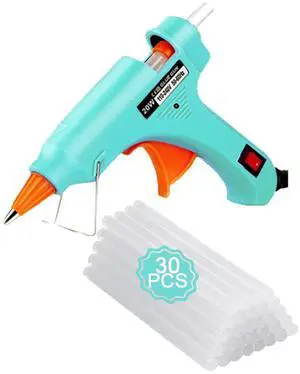 Hot Glue Gun Kit Mini: Mini Hot Glue Guns Kit with 30 Sticks Melt Glue Gun Craft for School DIY Arts Home Quick Repairs Multi-application Hot Glue Gun Kit Mini: Mini Hot Glue Guns Kit with 30 Sticks Melt Glue Gun Craft for School DIY Arts Home Quick Repairs Multi-application
