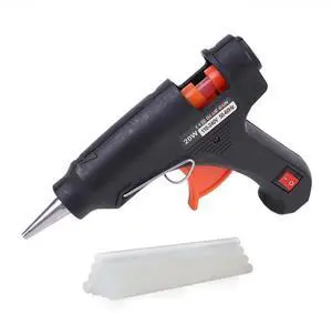 Hot Glue Gun with 10 Glue Sticks, 30W Mini Glue Gun Kit, for Arts & Crafts School Use, Christmas Decoration, Quick Repairs, White (pink) Hot Glue Gun with 10 Glue Sticks, 30W Mini Glue Gun Kit, for Arts & Crafts School Use, Christmas Decoration, Quick Repairs, White (pink)