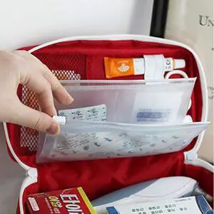 First Aid Bag - First Aid Kit Bag Empty for Home Outdoor Travel Camping Hiking, Mini Empty Medical Storage Bag Portable Pouch (Red) First Aid Bag - First Aid Kit Bag Empty for Home Outdoor Travel Camping Hiking, Mini Empty Medical Storage Bag Portable Pouch (Red)