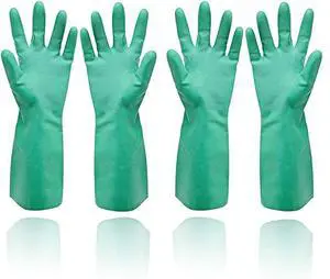 Reusable Cleaning Gloves Medium Dishwashing Kitchen Household Gloves with Latex free, Cotton lining Waterproof Dish Washing Heavy Duty Gloves for Men Women House Warming Gift Reusable Cleaning Gloves Medium Dishwashing Kitchen Household Gloves with Latex free, Cotton lining Waterproof Dish Washing Heavy Duty Gloves for Men Women House Warming Gift