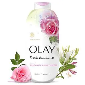 Body Wash for Women, Fresh Radiance, 24/7 Skin-Loving Freshness, Visibly Radiant, Plant Based Cleansers, Vitamin B3 & Antioxidant Blend, All Skin Types, Rose Water & Sweet Nectar Scent, 22 fl oz Body Wash for Women, Fresh Radiance, 24/7 Skin-Loving Freshness, Visibly Radiant, Plant Based Cleansers, Vitamin B3 & Antioxidant Blend, All Skin Types, Rose Water & Sweet Nectar Scent, 22 fl oz