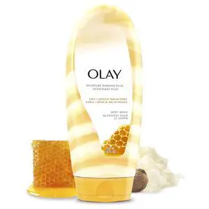 Body Wash for Women, Moisture Ribbons Plus, Deep Conditioning & Moisturizing Formula, Long Lasting Smooth Soft Skin, For All Skin Types, Shea Butter & Manuka Honey Scent, 18 fl oz Body Wash for Women, Moisture Ribbons Plus, Deep Conditioning & Moisturizing Formula, Long Lasting Smooth Soft Skin, For All Skin Types, Shea Butter & Manuka Honey Scent, 18 fl oz