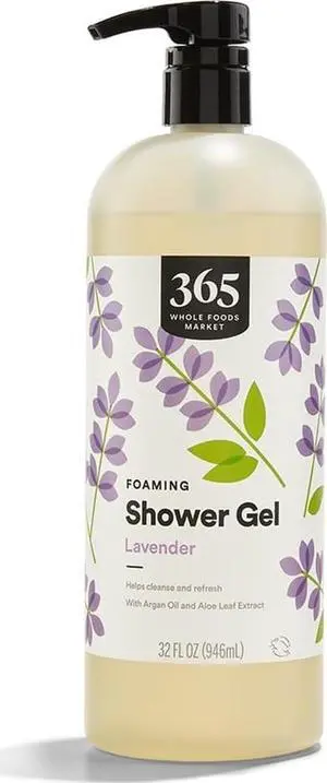 Foaming Shower Gel, Lavender, 32 Fl Oz Foaming Shower Gel, Lavender, 32 Fl Oz