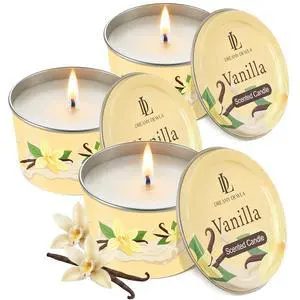 Vanilla Candle 3 Pack, 2.2oz Vanilla Scented Candles for Home Relaxation, Natural Soy Wax with Essential Oils, Birthday Valentine Housewarming Gifts Candle for Women Men Vanilla Candle 3 Pack, 2.2oz Vanilla Scented Candles for Home Relaxation, Natural Soy Wax with Essential Oils, Birthday Valentine Housewarming Gifts Candle for Women Men