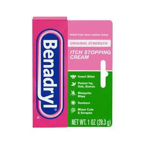 Original Strength Anti-Itch Cream, Diphenhydramine HCl, 1 oz Original Strength Anti-Itch Cream, Diphenhydramine HCl, 1 oz