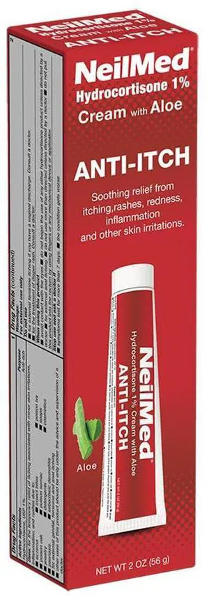 Hydrocortisone 1% Anti Itch Cream with Aloe Vera. 2oz Fast Relief Soothing and Calming - Ideal for Itching, Rashes, Redness, Inflamation & Other Skin Irritations Hydrocortisone 1% Anti Itch Cream with Aloe Vera. 2oz Fast Relief Soothing and Calming - Ideal for Itching, Rashes, Redness, Inflamation & Other Skin Irritations