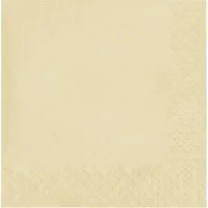 Touch of Color 2-Ply 50 Count Paper Lunch Napkins, Ivory | Ivory 2-ply Napkins Made of Soft and Durable Tissue, Bulk Napkins for Weddings, Holidays, Birthdays, and Everyday Use Touch of Color 2-Ply 50 Count Paper Lunch Napkins, Ivory | Ivory 2-ply Napkins Made of Soft and Durable Tissue, Bulk Napkins for Weddings, Holidays, Birthdays, and Everyday Use