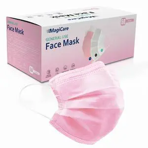Pink Face Mask Disposable for Adults, Pink Mask for Women & Men | 50/Box, 3 Ply, Comfortable, Soft, Breathable Pink Face Mask Disposable for Adults, Pink Mask for Women & Men | 50/Box, 3 Ply, Comfortable, Soft, Breathable