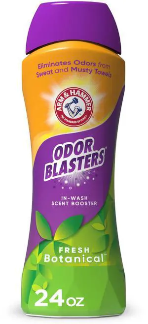 Odor Blasters In-Wash Scent Booster, Fresh Botanical, 24 Oz | In-Wash Laundry Fragrance, Eliminates Tough Odors Eliminates Tough Odors in Clothes and Towels, Laundry Additive Odor Blasters In-Wash Scent Booster, Fresh Botanical, 24 Oz | In-Wash Laundry Fragrance, Eliminates Tough Odors Eliminates Tough Odors in Clothes and Towels, Laundry Additive