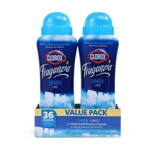 Fraganzia Scent Booster Crystals, Linen Scent, 18 Oz, 2 Pack Fraganzia Scent Booster Crystals, Linen Scent, 18 Oz, 2 Pack
