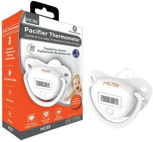 MOBI Pacifier-Style Digital Baby Oral Thermometer MOBI Pacifier-Style Digital Baby Oral Thermometer