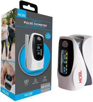 MOBI Fingertip Bluetooth Pulse Oximeter with OLED MOBI Fingertip Bluetooth Pulse Oximeter with OLED