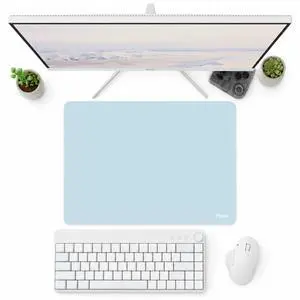 Wave Mouse Pads - 14.2 x 11.8 inch Medium Blue Mousepad for Gaming, Office, Desktop Anti-Slip Waterproof Washable Computer Mouse Pad Wave Mouse Pads - 14.2 x 11.8 inch Medium Blue Mousepad for Gaming, Office, Desktop Anti-Slip Waterproof Washable Computer Mouse Pad