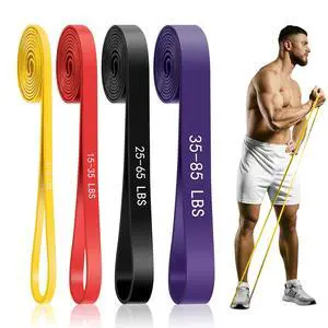 4-Level Resistance Bands for Working Out, Pull Up Assistance Bands 4-Level Resistance Bands for Working Out, Pull Up Assistance Bands