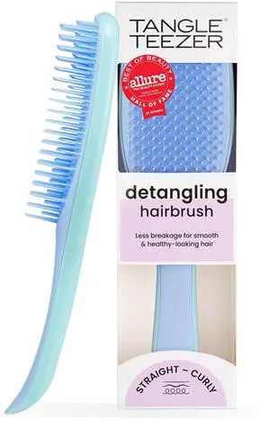 Ultimate Detangler Brush, Straight to Wavy, Denim Blues Ultimate Detangler Brush, Straight to Wavy, Denim Blues