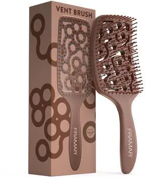 Professional Vented Hair Brush Curved Hair Brush For Blow Drying, Wet Paddle Brush For Hair, Vent Brush For Blow Drying, Wet Hairbrush For Women Heat Resistant Chocolate Professional Vented Hair Brush Curved Hair Brush For Blow Drying, Wet Paddle Brush For Hair, Vent Brush For Blow Drying, Wet Hairbrush For Women Heat Resistant Chocolate