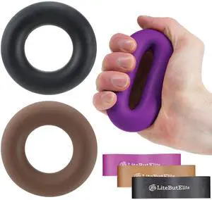 Grip Strength Trainer Kit - Effective Forearm Strengthener for Hand and Finger Exercise, Ideal Exercisers for Gripper Strength and Flexibility Grip Strength Trainer Kit - Effective Forearm Strengthener for Hand and Finger Exercise, Ideal Exercisers for Gripper Strength and Flexibility