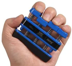 Grip Exerciser, Hand Exerciser, Finger Exerciser. Blue (5lb per Spring) Grip Exerciser, Hand Exerciser, Finger Exerciser. Blue (5lb per Spring)