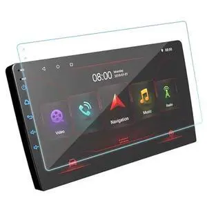 Car Touch Screen Tempered Glass Film, Heavy Duty Navigation Screen Protector, Clear Image for Car (10 Inch) Car Touch Screen Tempered Glass Film, Heavy Duty Navigation Screen Protector, Clear Image for Car (10 Inch)