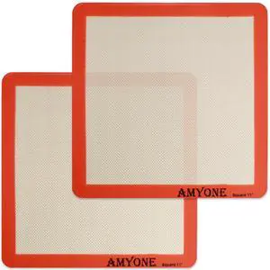 Square Silicone Baking Mats for 11 Inch Cake Pan/11x11 Cheesecake Pan/Toaster Oven/XL Air Fryer, Food Grade Silicone Baking Sheet Liners for Cookie/Cake/Pastry/Torte, Non-Stick, Reusable 2 PCS Square Silicone Baking Mats for 11 Inch Cake Pan/11x11 Cheesecake Pan/Toaster Oven/XL Air Fryer, Food Grade Silicone Baking Sheet Liners for Cookie/Cake/Pastry/Torte, Non-Stick, Reusable 2 PCS