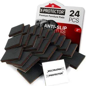 Non Slip Furniture Pads 24 pcs Premium Furniture Grippers 2"! Best SelfAdhesive Rubber Feet Furniture Feet Ideal Non Skid Furniture Pad Floor Protectors Keep Furniture in Place! Non Slip Furniture Pads 24 pcs Premium Furniture Grippers 2"! Best SelfAdhesive Rubber Feet Furniture Feet Ideal Non Skid Furniture Pad Floor Protectors Keep Furniture in Place!