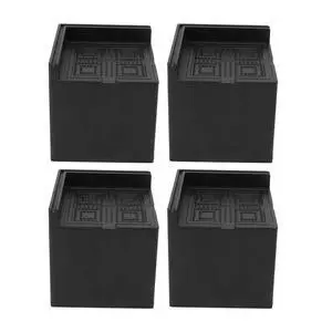 4Pcs Furniture Risers Bed Leg Extenders Sofa Chair Lift Supports Made of Premium Plastic with Non Slip EVA Pad Hold up to 2200LBS for Washing Machine Table Couch Cabinet 4Pcs Furniture Risers Bed Leg Extenders Sofa Chair Lift Supports Made of Premium Plastic with Non Slip EVA Pad Hold up to 2200LBS for Washing Machine Table Couch Cabinet