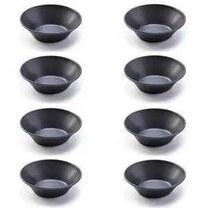 Pastel de Nata Tins Carbon Steel 8 Pack Egg Tart Molds for Baking, Nonstick Mini Pie and Custard Tart Pans, Reusable Portuguese Custard Tart Shell Trays, Oven & Air Fryer Safe Pastel de Nata Tins Carbon Steel 8 Pack Egg Tart Molds for Baking, Nonstick Mini Pie and Custard Tart Pans, Reusable Portuguese Custard Tart Shell Trays, Oven & Air Fryer Safe