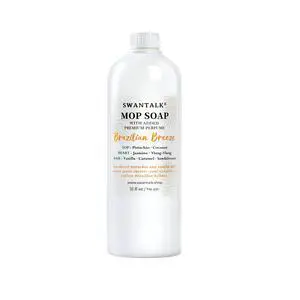 Premium Mop Soap Highly Scented, Odor-Eliminating Floor Cleaner for Mopping Hardwood, Tile, LVP, Laminate, 4X Concentrated Formula, Streak-Free No Residue, Pet Safe, 32oz (Brazilian Breeze) Premium Mop Soap Highly Scented, Odor-Eliminating Floor Cleaner for Mopping Hardwood, Tile, LVP, Laminate, 4X Concentrated Formula, Streak-Free No Residue, Pet Safe, 32oz (Brazilian Breeze)