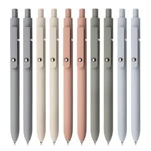 Gel Pens, 10Pcs 0.5mm Black Ink Pens Fine Point Smooth Writing Pens, High-End Series Retractable Pens for Journaling Note Taking, Cute Office School Supplies Gifts for Women (10 Pcs Morandi) Gel Pens, 10Pcs 0.5mm Black Ink Pens Fine Point Smooth Writing Pens, High-End Series Retractable Pens for Journaling Note Taking, Cute Office School Supplies Gifts for Women (10 Pcs Morandi)