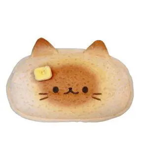 Super Cute Lovely Lucky Bread Toast Cat Pencil Case, Big Capacity Large Soft Plush Happy Kitty Fluffy Clothes Zipper Pencil Box Case, Makeup Bag Office Storage Holder Pouch Pen Bag -Siamese Cat Super Cute Lovely Lucky Bread Toast Cat Pencil Case, Big Capacity Large Soft Plush Happy Kitty Fluffy Clothes Zipper Pencil Box Case, Makeup Bag Office Storage Holder Pouch Pen Bag -Siamese Cat
