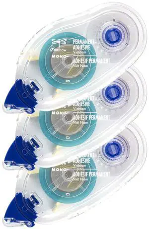 62207 MONO Permanent Adhesive Refills, 3-Pack. Easy to Use Refills for a Strong, Instant Bond 62207 MONO Permanent Adhesive Refills, 3-Pack. Easy to Use Refills for a Strong, Instant Bond