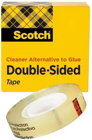 Double Sided Tape, Back to School Supplies, Essential for Scrapbooking, Card Making and Arts and Crafts Projects for Art Classes, 0.50 in. x 900 in., 1 Refill Tape Roll Double Sided Tape, Back to School Supplies, Essential for Scrapbooking, Card Making and Arts and Crafts Projects for Art Classes, 0.50 in. x 900 in., 1 Refill Tape Roll