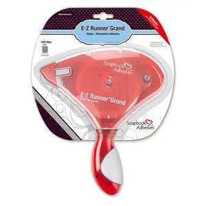 by 3L 01250-6 Double-Sided E-Z Runner Grand Adhesive Dispenser, Recyclable, 150-feet, RED, 150 Foot by 3L 01250-6 Double-Sided E-Z Runner Grand Adhesive Dispenser, Recyclable, 150-feet, RED, 150 Foot